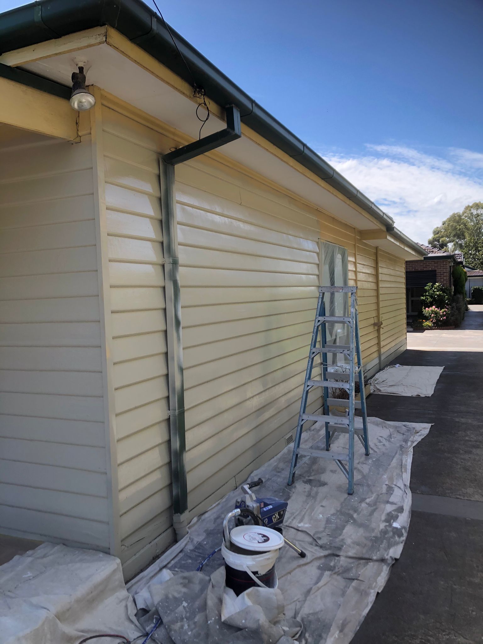 Exterior Painting                                                                                                                                      <p>BEFORE:&nbsp;</p>

<p><img alt="" src="/Images/20220226-1602-Project-Item-e30c8bf0-c573-4fca-a6c5-016fa12878ae.jpg" style="height:400px; width:300px" /><img alt="" src="/Images/20220226-1602-Project-Item-79ff0869-b4d9-440a-80d8-1fcc2f069a7f.jpg" style="height:400px; width:300px" /><img alt="" src="/Images/20220226-1602-Project-Item-aac5e6ca-522d-4371-b2f2-73d1292ed2a1.jpg" style="height:400px; width:300px" /><img alt="" src="/Images/20220226-1602-Project-Item-ba30c76d-cf2c-4077-beb6-f50ce1348646.jpg" style="height:400px; width:300px" /></p>

<p>AFTER:</p>

<p><img alt="" src="/Images/20220226-1602-Project-Item-09197c5c-a15f-4909-ac52-5c93d7ebe9c5.jpg" style="height:400px; width:300px" /><img alt="" src="/Images/20220226-1602-Project-Item-cdb60f55-877b-435b-831b-48dc060bb3ff.jpg" style="height:400px; width:300px" /><img alt="" src="/Images/20220226-1602-Project-Item-91295028-61f7-4952-81a2-f17db0e865d1.jpg" style="height:400px; width:300px" /><img alt="" src="/Images/20220226-1602-Project-Item-eaf94a81-aa36-4752-a229-b2c64346f202.jpg" style="height:400px; width:300px" /></p>
